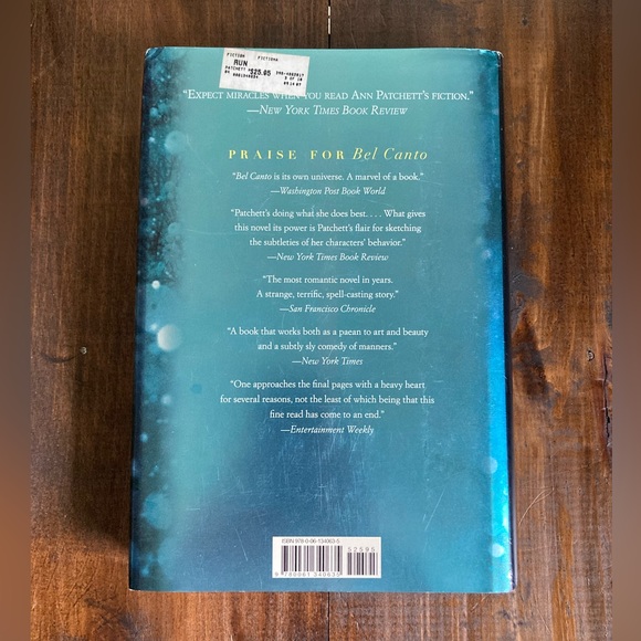 First Edition - Run by Ann Patchett - 2007 Hardcover - Excellent Book! - Picture 6 of 10